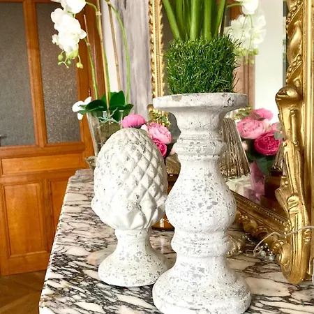 別荘 La Villa Des Roses Gite Chambres D'Hotes Piscine Chauffee *