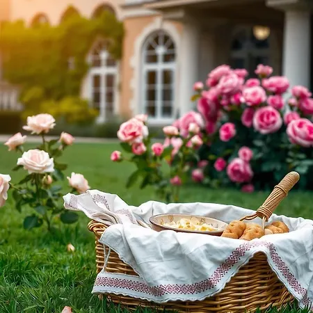 La Des Roses D'hotes Piscine Chauffee Nocleg ze śniadaniem