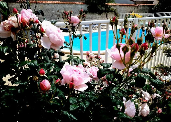 La Des Roses D'hotes Piscine Chauffee فندق مبيت وإفطار